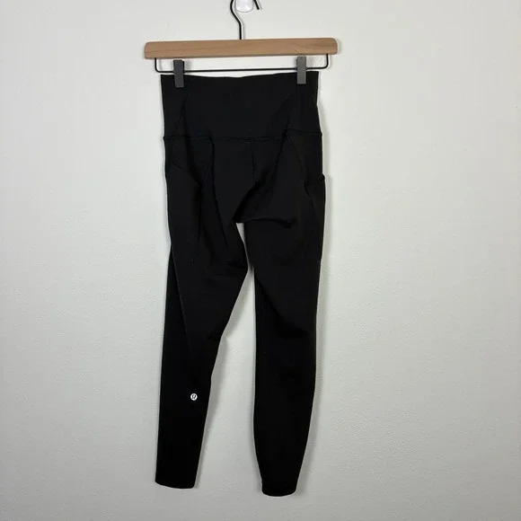 Lululemon Wunder Train High Rise Leggings Women's 6 Athletic Workout Athleisure - Picture 3 of 6